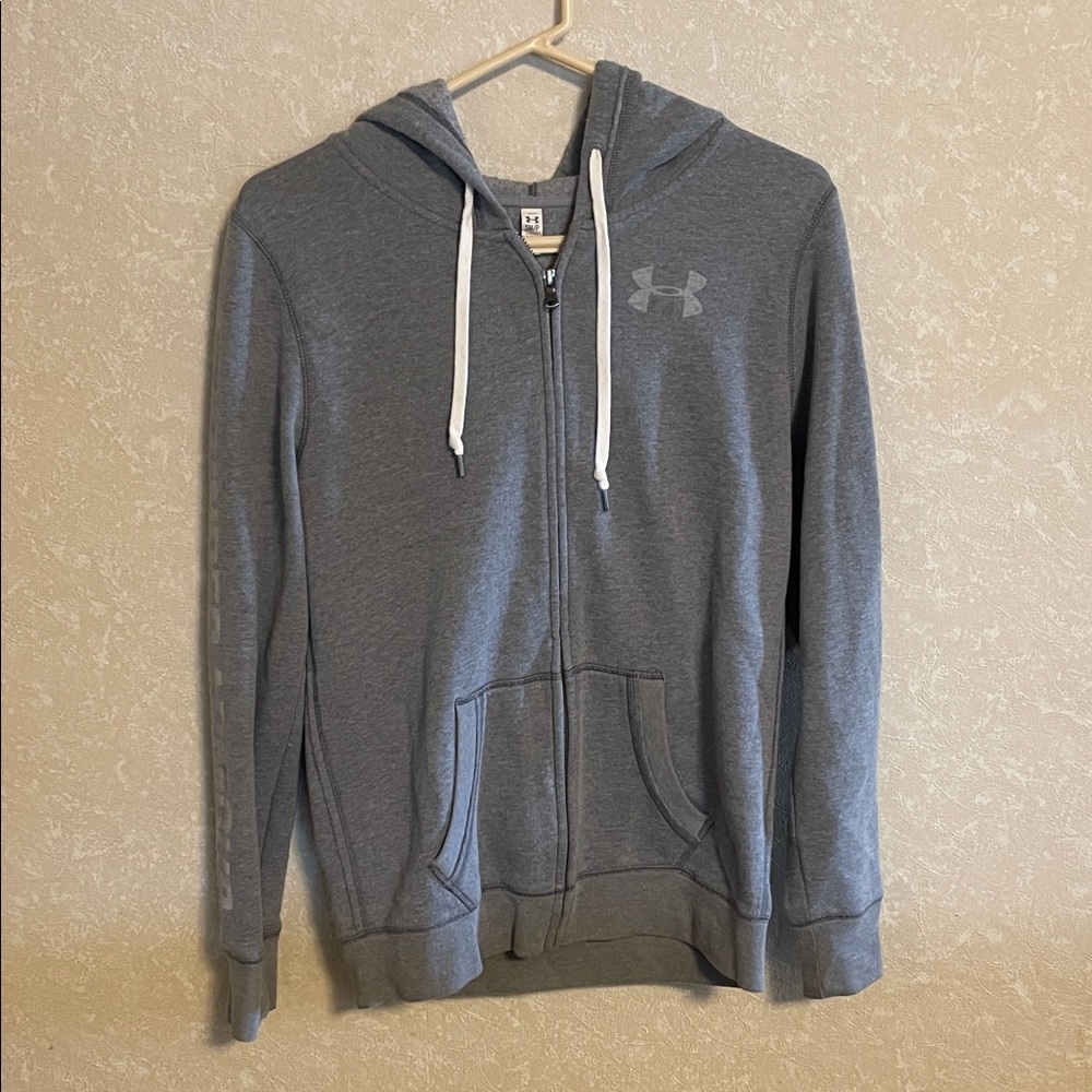 Under Armour Gray Zip-Up Jacket